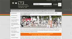 Desktop Screenshot of naturstein-shop.net